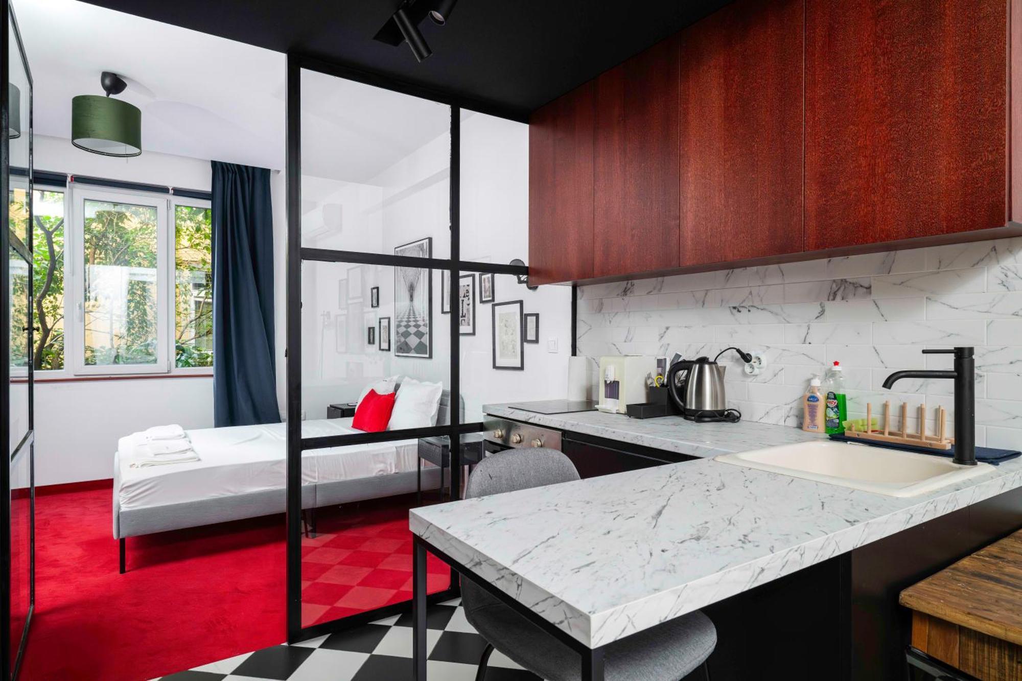 Central Art-Inspired Flat With Private Garage София Екстериор снимка